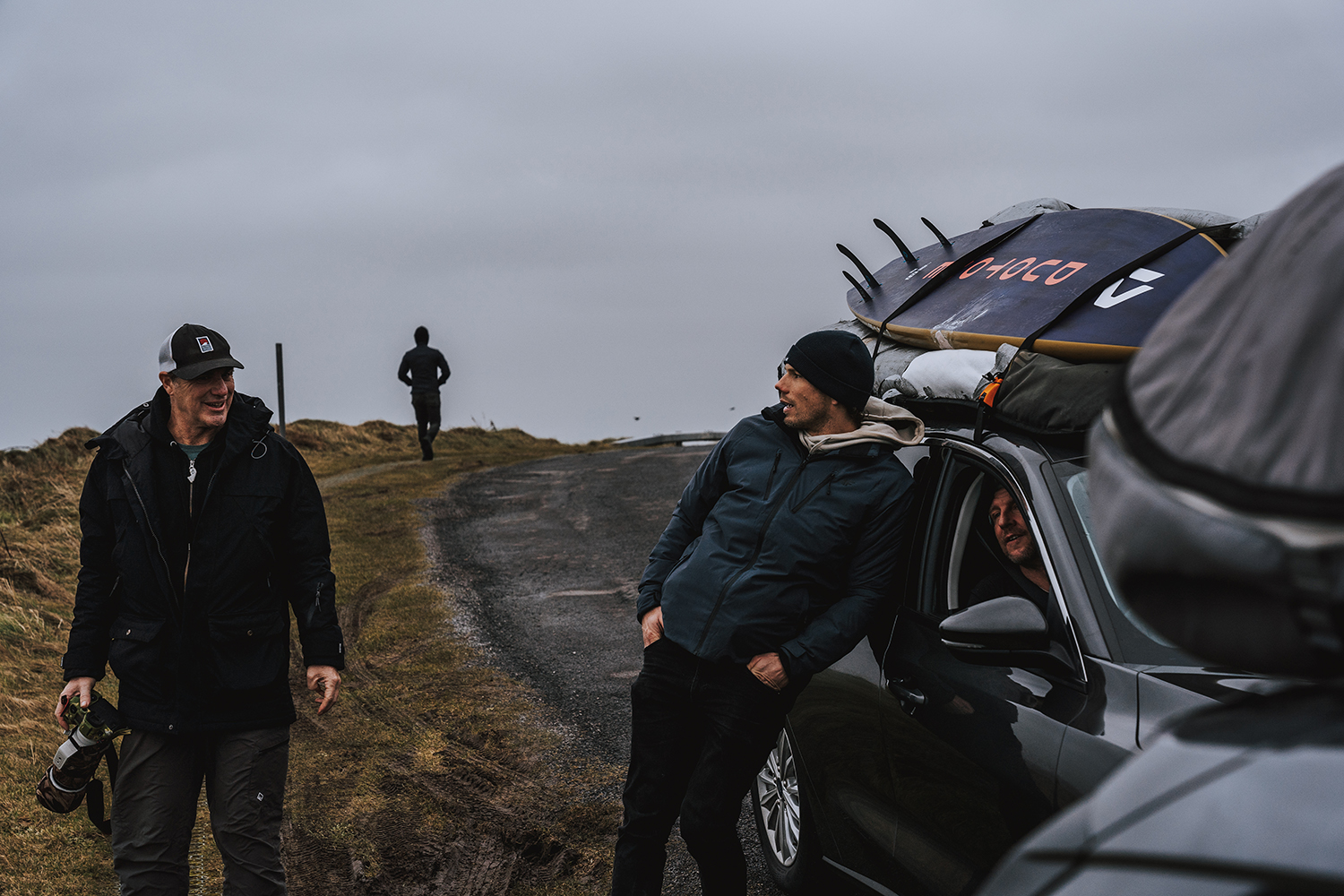 John Carter on location, Ireland